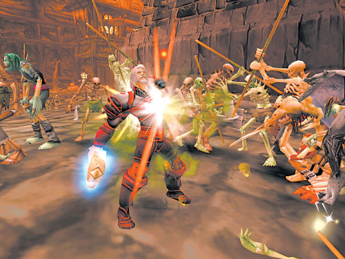 Online role-playing game World of Warcraft (MCT)
