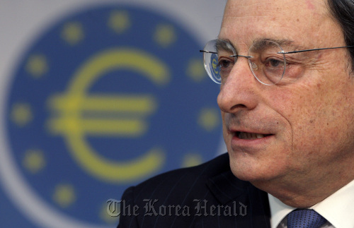 European Central Bank President Mario Draghi.  Bloomberg