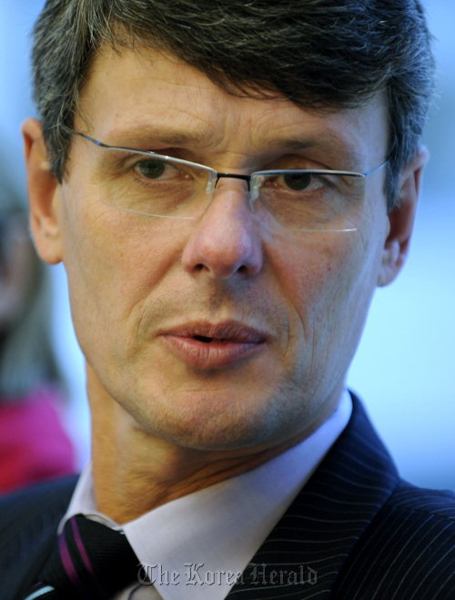 Thorsten Heins, president and CEO of Research In Motion Ltd.  Bloomberg