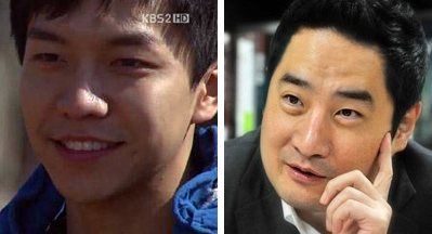 이승기(가수),강용석(국회의원)