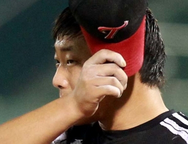 LG Twins' Park Hyun-jun (Yonhap News)