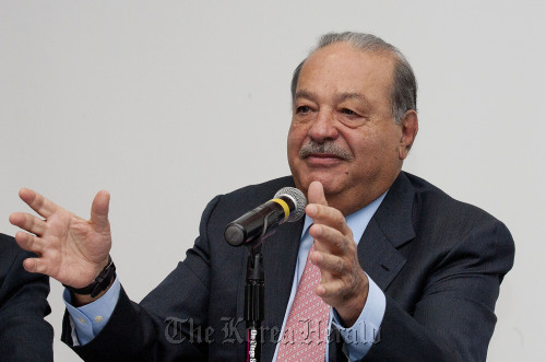 Mexican billionaire Carlos Slim. Bloomberg