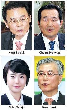 Pro-Park veteran to clash ex-DP leader; Saenuri novice to rival DUP big wig