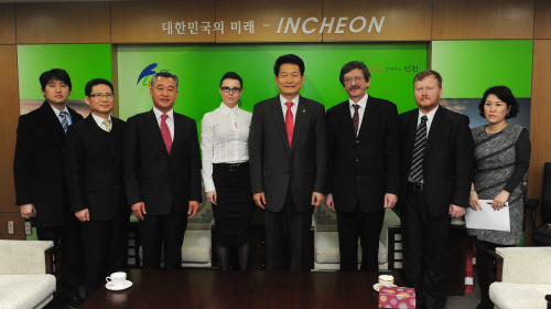 상트페테르부르크대_방문 / 러시아 상트페테르부르크국립대학 부총장일행 인천 방문