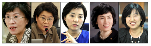 /배은희, 박영아,이혜훈,진수희,조윤선