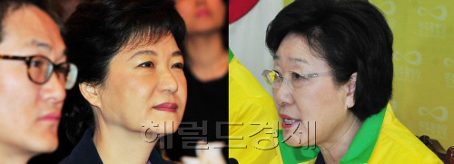 박근혜 한명숙/ 여성 정치인/ 너무 다른 리더십…너무 닮은 공천 갈등