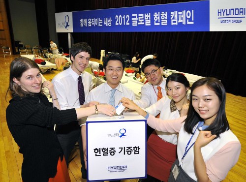 현대차그룹 헌혈캠페인 / 현대차그룹, 국내외 임직원 11만여명 두 달간 ‘헌혈 캠페인’
