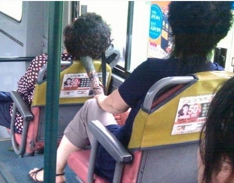 버스 매너녀 ‘화제’…“택시 막말녀 배워라~”