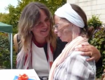 This image from a Youtube video shows Patricia Lefranc, a victim of an acid attack.