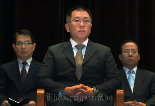 Hyundai Motor vice chairman Chung Eui-sun Bloomberg