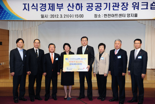 <YONHAP PHOTO-1294> 공공기관장 리더십 강화 워크숍 (서울=연합뉴스) 홍석우 지식경제부 장관은 21일 오후 서초동 한전아트센터 양지홀에서 '공공기관장 리더십 강화 및 소통을 위한 워크숍' 을 개최하고, 지경부 출범이후 실물경제 변화 및 향후과제 등을 논의했다. 2012.3.22 << 지식경제부 >> photo@yna.co.kr/2012-03-21 21:34:14/ <저작권자 ⓒ 1980-2012 ㈜연합뉴스. 무단 전재 재배포 금지.>\r\n<YONHAP PHOTO-1294> 공공기관장 리더십 강화 워크숍 (서울=연합뉴스) 홍석우 지식경제부 장관은 21일 오후 서초동 한전아트센터 양지홀에서 '공공기관장 리더십 강화 및 소통을 위한 워크숍' 을 개최하고, 지경부 출범이후 실물경제 변화 및 향후과제 등을 논의했다. 2012.3.22 << 지식경제부 >> photo@yna.co.kr/2012-03-21 21:34:14/ <저작권자 ⓒ 1980-2012 ㈜연합뉴스. 무단 전재 재배포 금지.>\r\n<YONHAP PHOTO-1294> 공공기관장 리더십 강화 워크숍 (서울=연합뉴스) 홍석우 지식경제부 장관은 21일 오후 서초동 한전아트센터 양지홀에서 '공공기관장 리더십 강화 및 소통을 위한 워크숍' 을 개최하고, 지경부 출범이후 실물경제 변화 및 향후과제 등을 논의했다. 2012.3.22 << 지식경제부 >> photo@yna.co.kr/2012-03-21 21:34:14/ <저작권자 ⓒ 1980-2012 ㈜연합뉴스. 무단 전재 재배포 금지.>