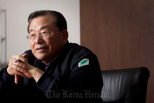 Yoo Dong-ok, chairman of Daewha Fuel Pump Industries and a spokesman for South Korean companies operating in the Gaeseong industrial zone in North Korea Bloomberg