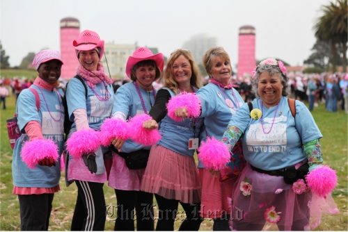 A scene from “Pink Ribbons Inc.” a Canadian documentary which deals with disturbing truths about a popular breast cancer awareness campaign.  IWFFIS