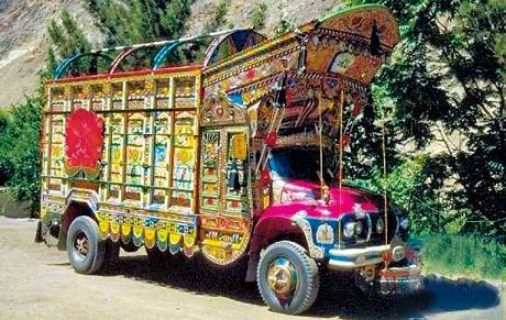 Pakistani truck