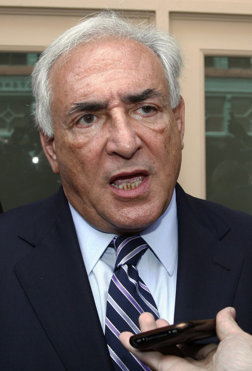 도미니크 스트로스칸 (Dominique Strauss Kahn/전 정치인/프랑스/국제통화기금 총재)\r\nFormer International Monetary Fund head Dominique Strauss-Kahn (AP-Yonhap News)