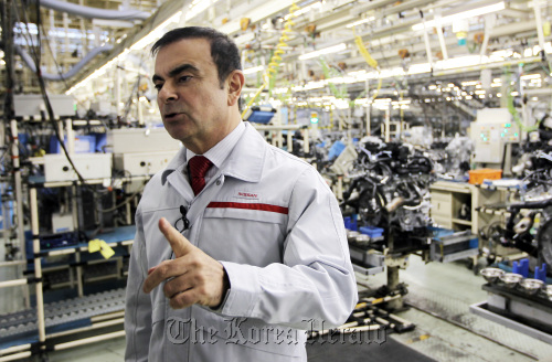 Carlos Ghosn, president and CEO of Nissan Motor Co.  Bloomberg