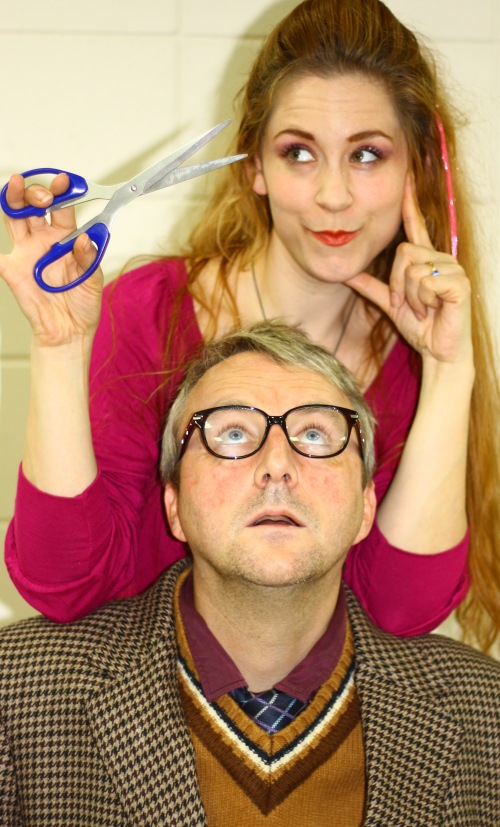 Gef Somervel and Ann Foster star in Cut Glass Theater’s “Educating Rita.” Nadhirah Shukri