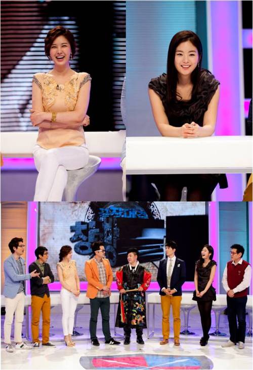 박은지(MC,전 기상캐스터)/한지우(탤런트)
