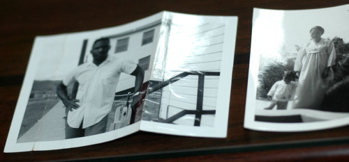 Photographs of Metta with her mother and of her father. This is the first photograph Metta has seen of her father, who was a U.S. soldier stationed in Korea.
Photographs of Metta with her mother and of her father. This is the first photograph Metta has seen of her father, who was a U.S. soldier stationed in Korea.