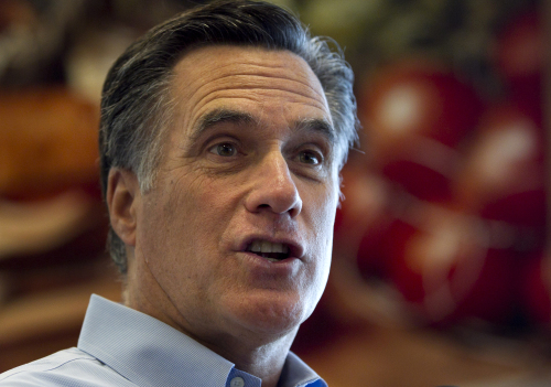 U.S. Republican presidential candidate Mitt Romney. (AFP-Yonhap News)