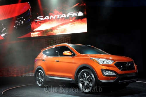 The third-generation Santa Fe of Hyundai Motor Hyundai Motor