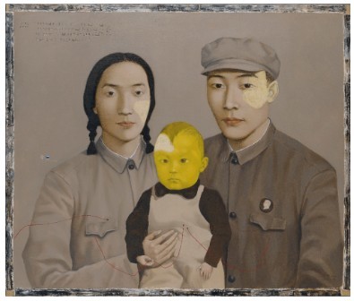홍콩 소더비서 경매된 장샤오강 구작 / 홍콩소더비 봄경매 총3500억원 낙찰..커지는 홍콩미술시장