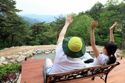 리솜포레스트 산행