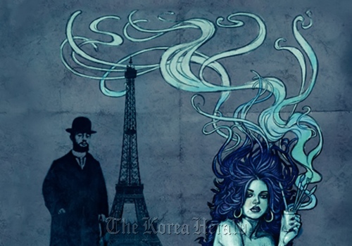 An image used for the cover of Christopher Moore’s new novel “Sacre Bleu.”   MCT
An image used for the cover of Christopher Moore’s new novel “Sacre Bleu.”   MCT