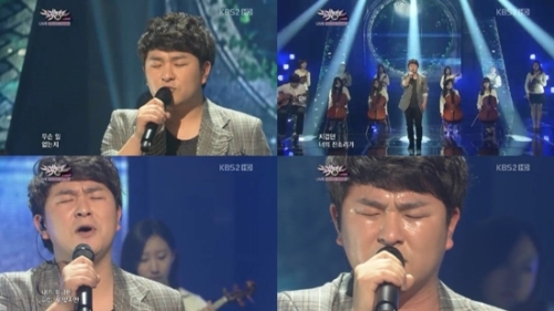 ‘뮤뱅’ 허각, 가슴 울리는 목소리 ‘애절’