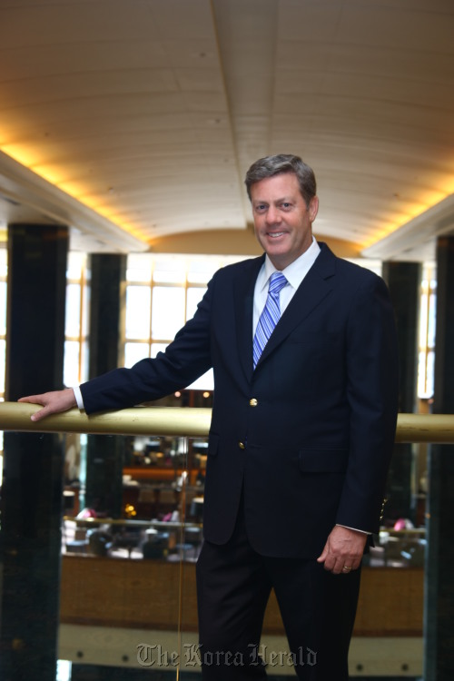 Craig Smith, chief operation officer of Marriot International’s Asia Pacific operation JW Marriot