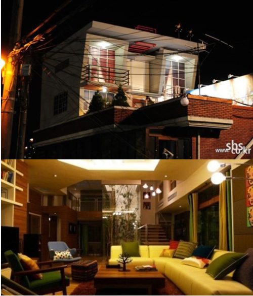 한지민 초호화 옥탑방