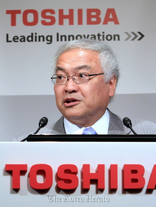 Norio Sasaki, president and CEO of Toshiba Corp. Bloomberg