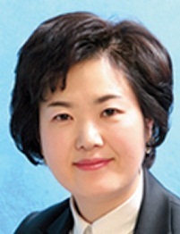 Kim Hyun-joo, chief executive of Sandeul Information and Technology Co., took office as the fifth president of the Korea IT Business Women’s Association on Wednesday.