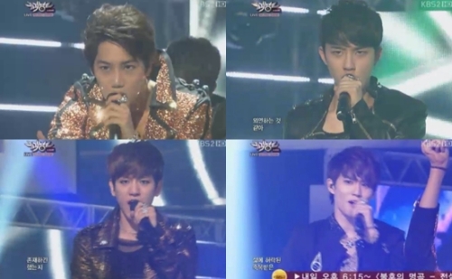 마마e / ‘뮤뱅’ EXO-K ‘마마’ 완벽 퍼포먼스+가창력 ‘웅장해’