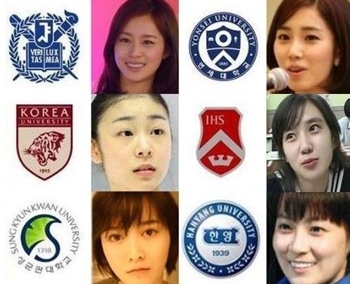 대학별 여신 ‘관심 폭발’…서울대 김태희, 연세대 최희, 고려대 김연아