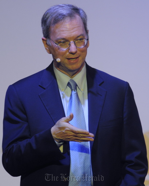 Eric Schmidt, chairman of Google Inc.  Bloomberg