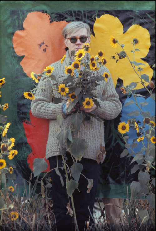<YONHAP PHOTO-0002> In this 1964 photo provided by Allen Cooper Enterprises, artist Andy Warhol stands in a field of Black-Eyed Susans in New York. The image will be featured in an exhibit entitled: "Before They Were Famous: Behind the Lens of William John Kennedy," which opens on April 19th at the Site/109 gallery in New York. (AP Photo/William John Kennedy via Allen Cooper Enterprises)/2012-04-22 00:09:24/ <저작권자 ⓒ 1980-2012 ㈜연합뉴스. 무단 전재 재배포 금지.>
In this 1964 photo provided by Allen Cooper Enterprises, artist Andy Warhol stands in a field of Black-Eyed Susans in New York.  AP-Yonhap News