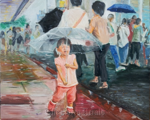 “Rainy Day” by Chung Hyun-sik at A&C Art Fair Seoul 2012. A&C Art Fair Seoul
