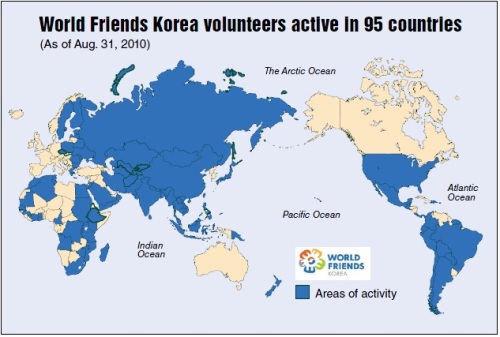 World Friends Korea an example of change from donation recipient to donor