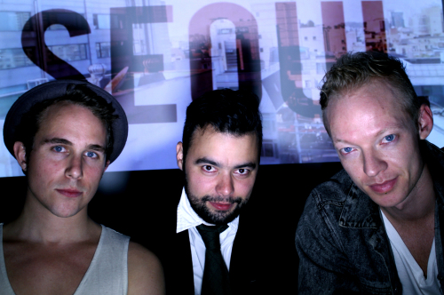 From left: Ollie Walker, Adam Brennan and Danny Arens  Ryan Stripling