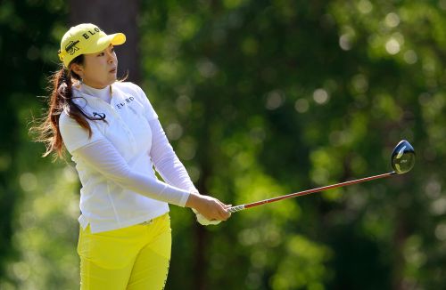 <YONHAP PHOTO-0396> MOBILE, AL - APRIL 26: Mi Jung Hur of South Korea tees off the fifth hole during the first round of the Mobile Bay LPGA Classic at the Crossings Course at the Robert Trent Jones Trail at Magnolia Grove on April 26, 2012 in Mobile, Alabama. Kevin C. Cox/Getty Images/AFP== FOR NEWSPAPERS, INTERNET, TELCOS & TELEVISION USE ONLY ==../2012-04-27 06:14:20/ <저작권자 ⓒ 1980-2012 ㈜연합뉴스. 무단 전재 재배포 금지.>
Hur Mi-jung of South Korea tees off the fifth hole during the first round of the Mobile Bay LPGA Classic at the Crossings Course at the Robert Trent Jones Trail at Magnolia Grove in Mobile, Alabama, Thursday.  AFP-Yonhap News
Hur Mi-jung of South Korea tees off the fifth hole during the first round of the Mobile Bay LPGA Classic at the Crossings Course at the Robert Trent Jones Trail at Magnolia Grove in Mobile, Alabama, Thursday.  AFP-Yonhap News