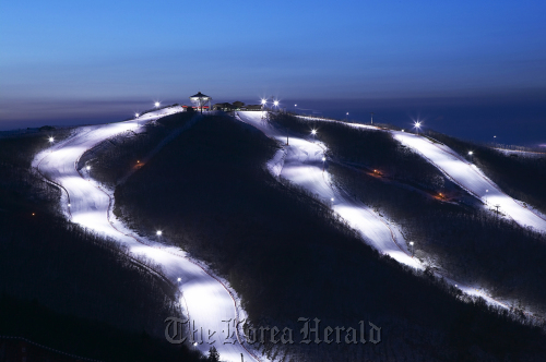 Sky slopes at High 1 Resort