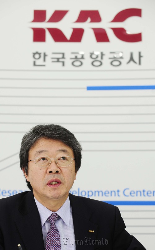 김병노 한국공항공사 R&D사업센터장. 박해묵 기자/mook@heraldm.com
Kim Byeong-no