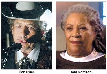 Dylan, Morrison among 13 tapped for top U.S. honor