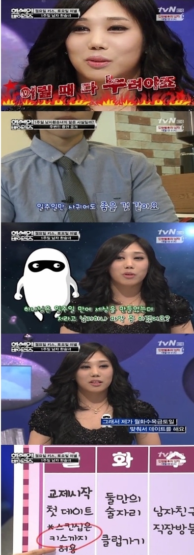 화성인 ‘남자환승녀’, 1주일마다 남자교체 ‘황당’