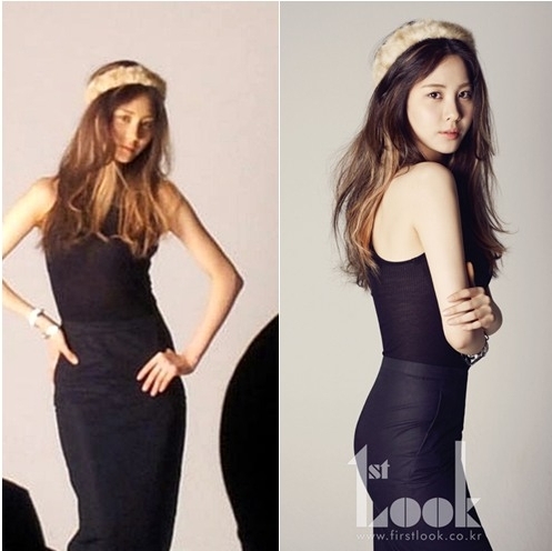 서현 무보정 몸매 공개 “너무 마른 거 아냐”