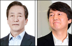 정몽준(국회의원)/안철수(기업인, 교수)
정몽준 새누리당 전 대표가 안철수 서울대 융합과학기술대학원장에 대해 “가슴 속에 분노의 덩어리가 있어보인다”고 지적했다.
　