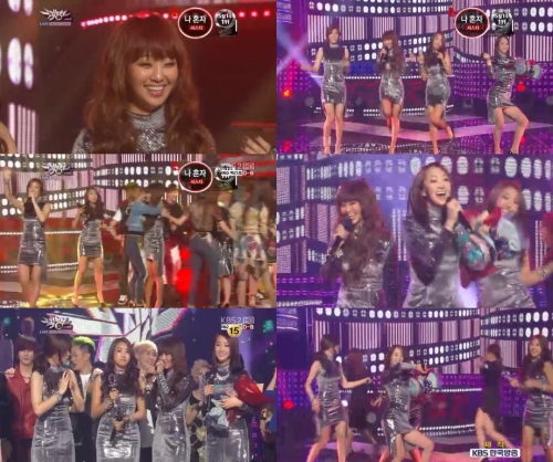 씨스타(가수)
걸그룹 씨스타가 2주 연속 ‘뮤직뱅크’ 정상의 자리를 차지했다.
