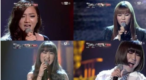 보이스코리아 탈락자 4명…강미진, 하예나, 정나현, 이소정