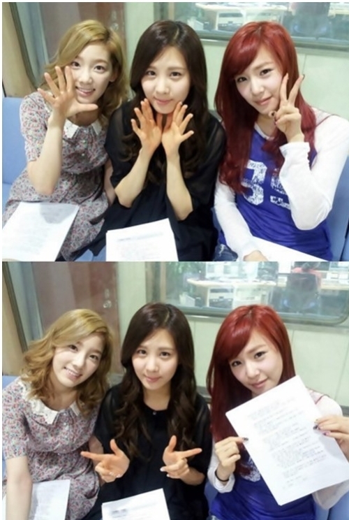 태티서 50% 민낯 “메이크업 살짝, 50% 민낯 공개”